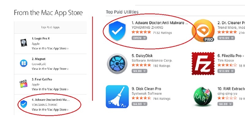what happened to dr. cleaner for mac in app store?